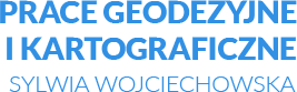 Prace geodezyjne i kartograficzne Sylwia Wojciechowska logo